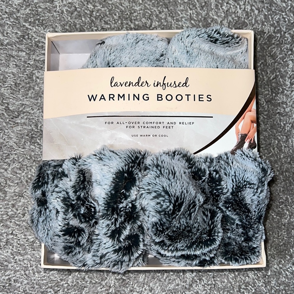 Lavender infused warming booties- no inserts